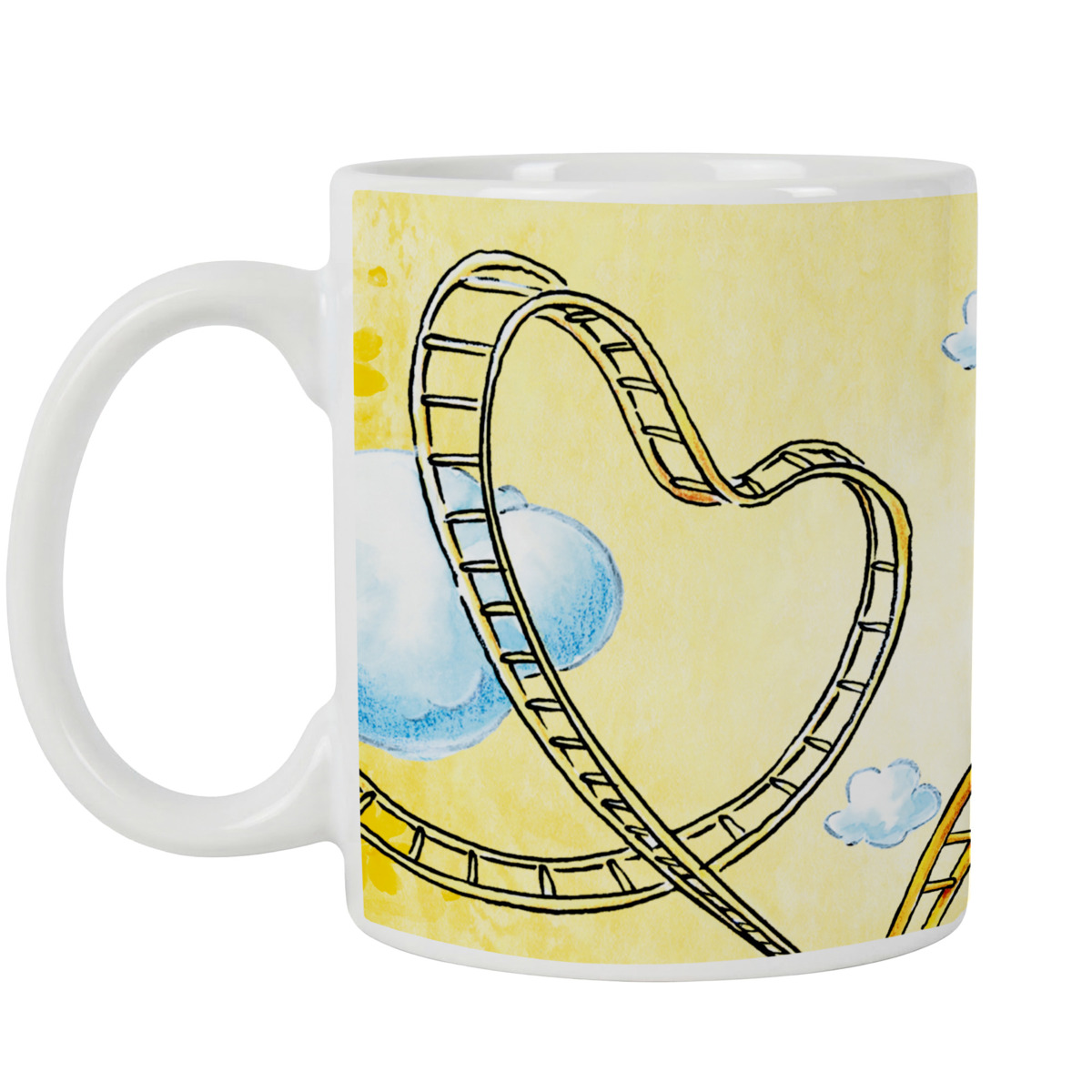 Diddl - Tasse Achterbahn