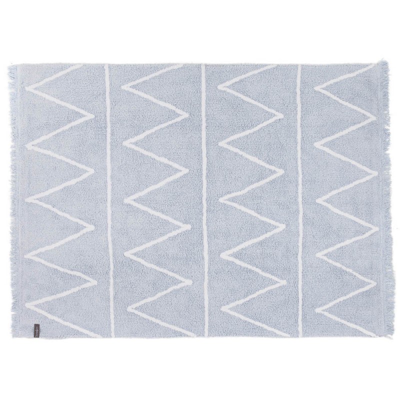 Lorena Canals - Teppich "Hippy" Light Blue 120 x 160