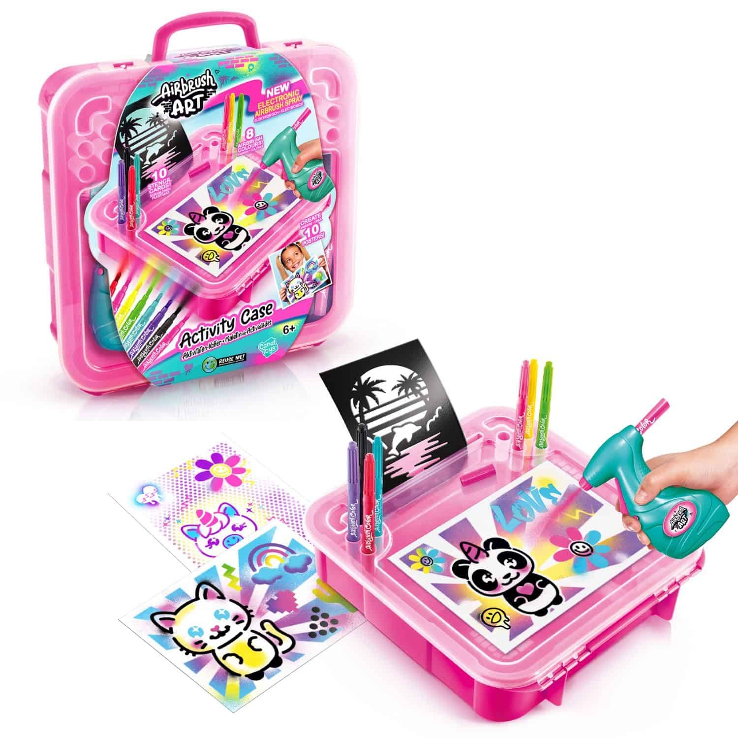 Canal Toys - Airbrush Art: Activity Case Canal Toys - Airbrush Art: Activity Case