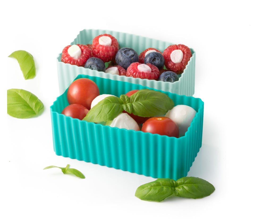 LEKKABOX - Bento Förmchen 2er Set Ocean