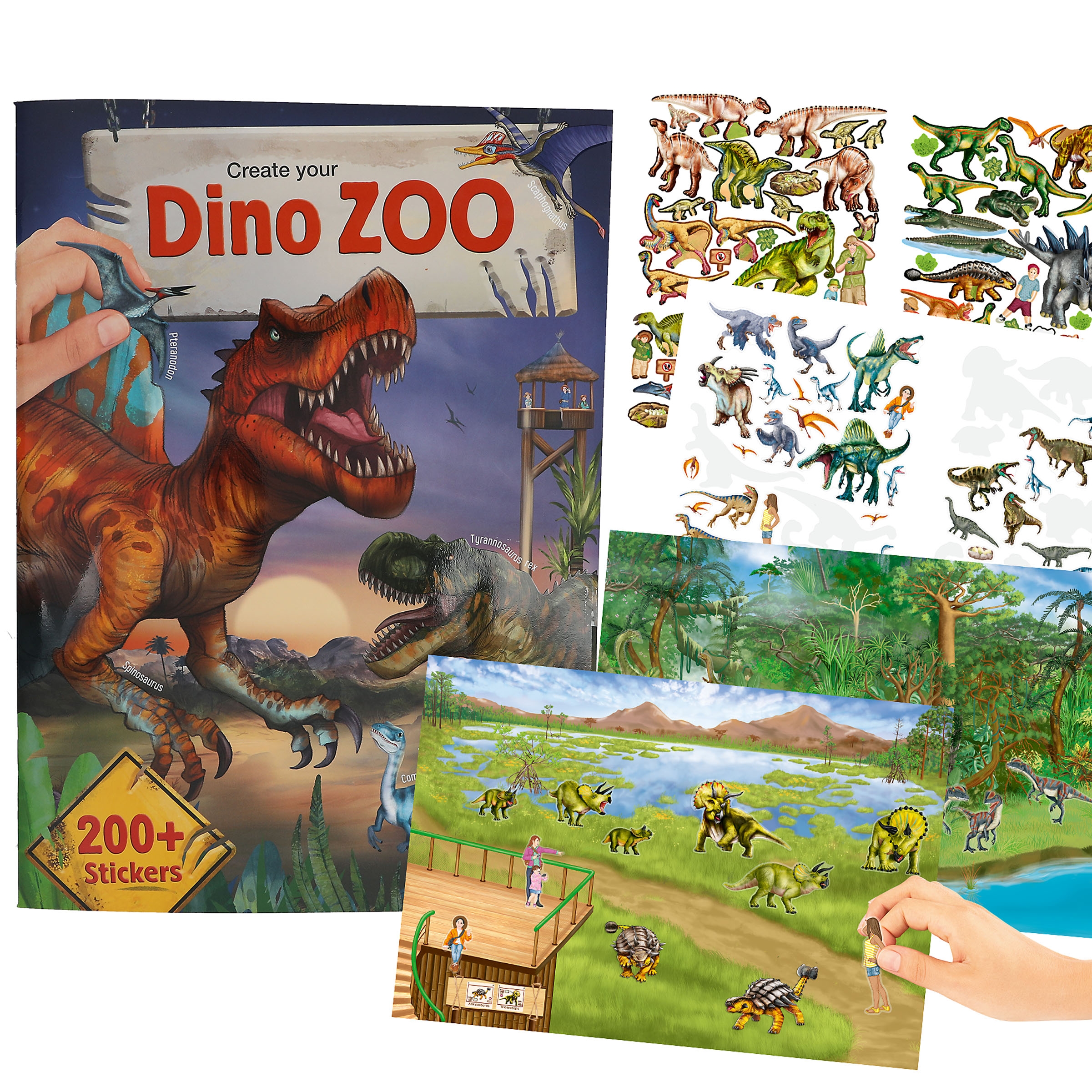 DINO WORLD - Stickeralbum: Create your DINO ZOO