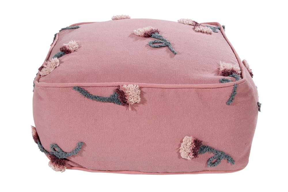 p-garden-ash Lorena Canals - Pouf "English Garden" Ash Rose