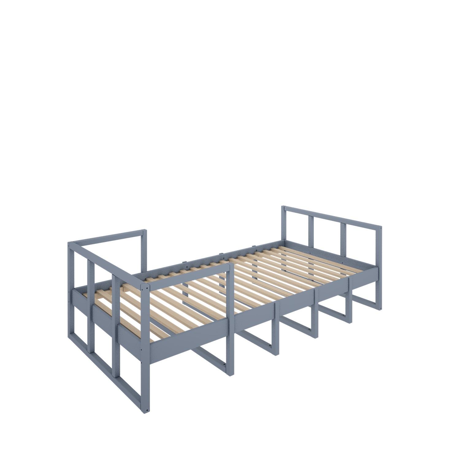 Wood Luck - Bett Tweens 90x200 muted blue Wood Luck - Bett Tweens 90x200 muted blue