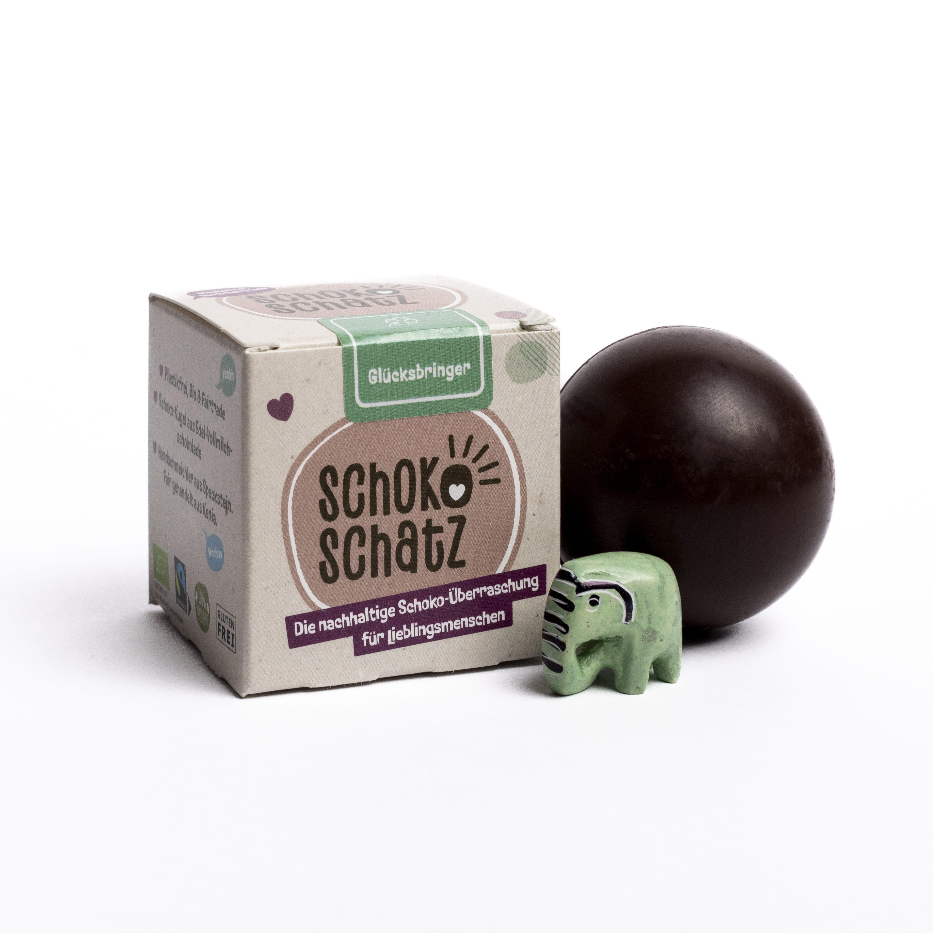 SchokoSchatz - Überraschungssüßigkeit: Glücksbringer SchokoSchatz - Überraschungssüßigkeit: Glücksbringer