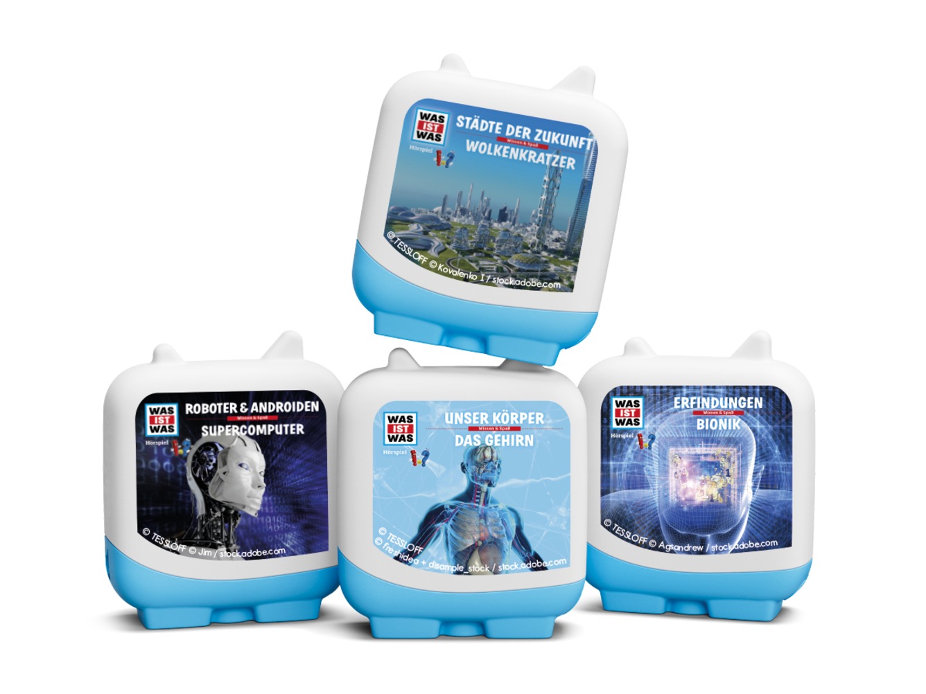 tonies - Clever Tonies 4er-Set: WAS IST WAS