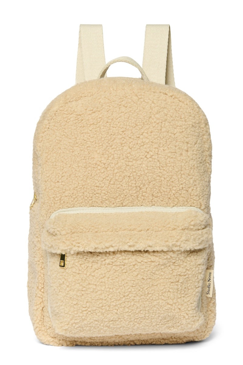 Studio Noos - Rucksack Midi Teddy Ecru