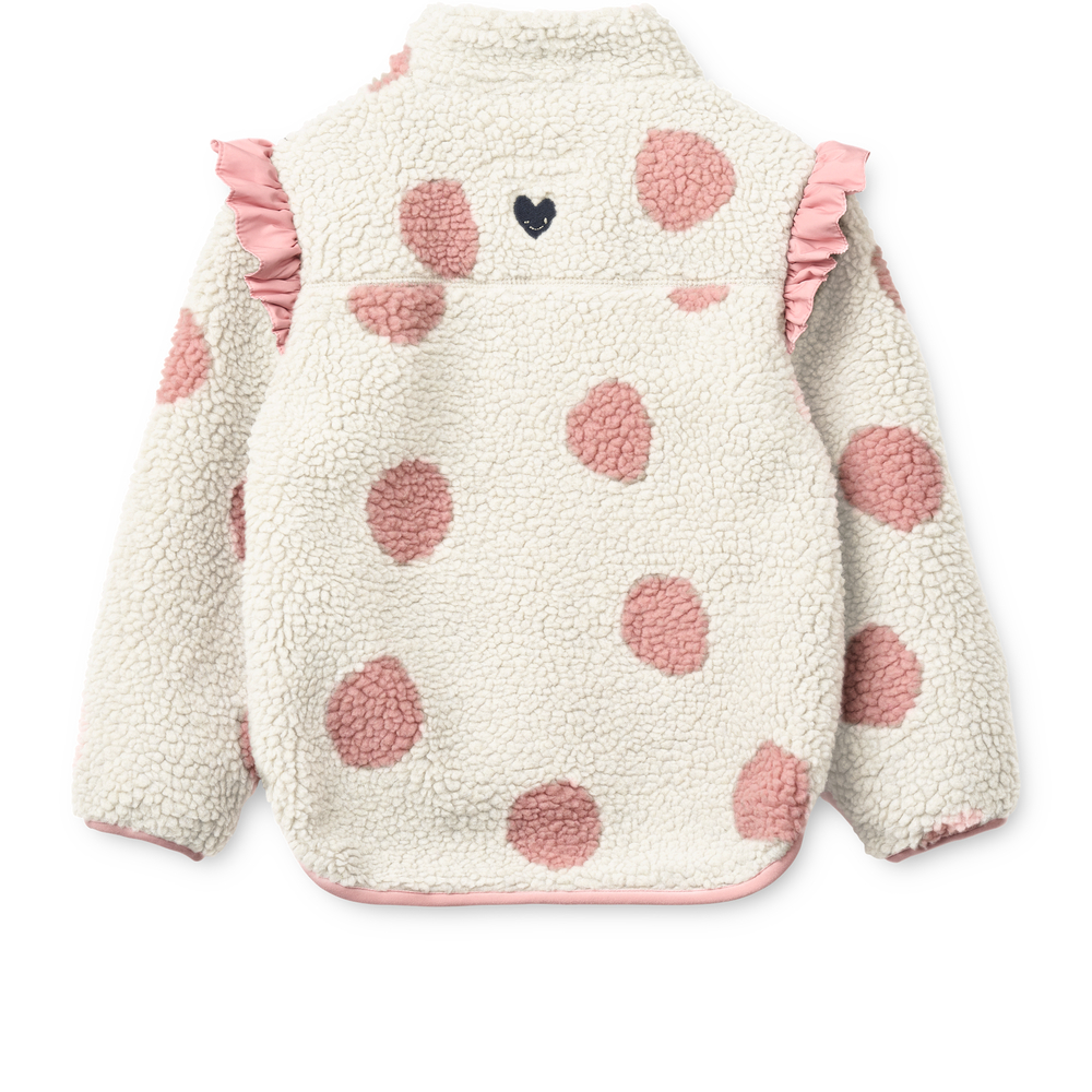 Liewood - Jacke Noam Spot dot Sandy / Rose blush mix