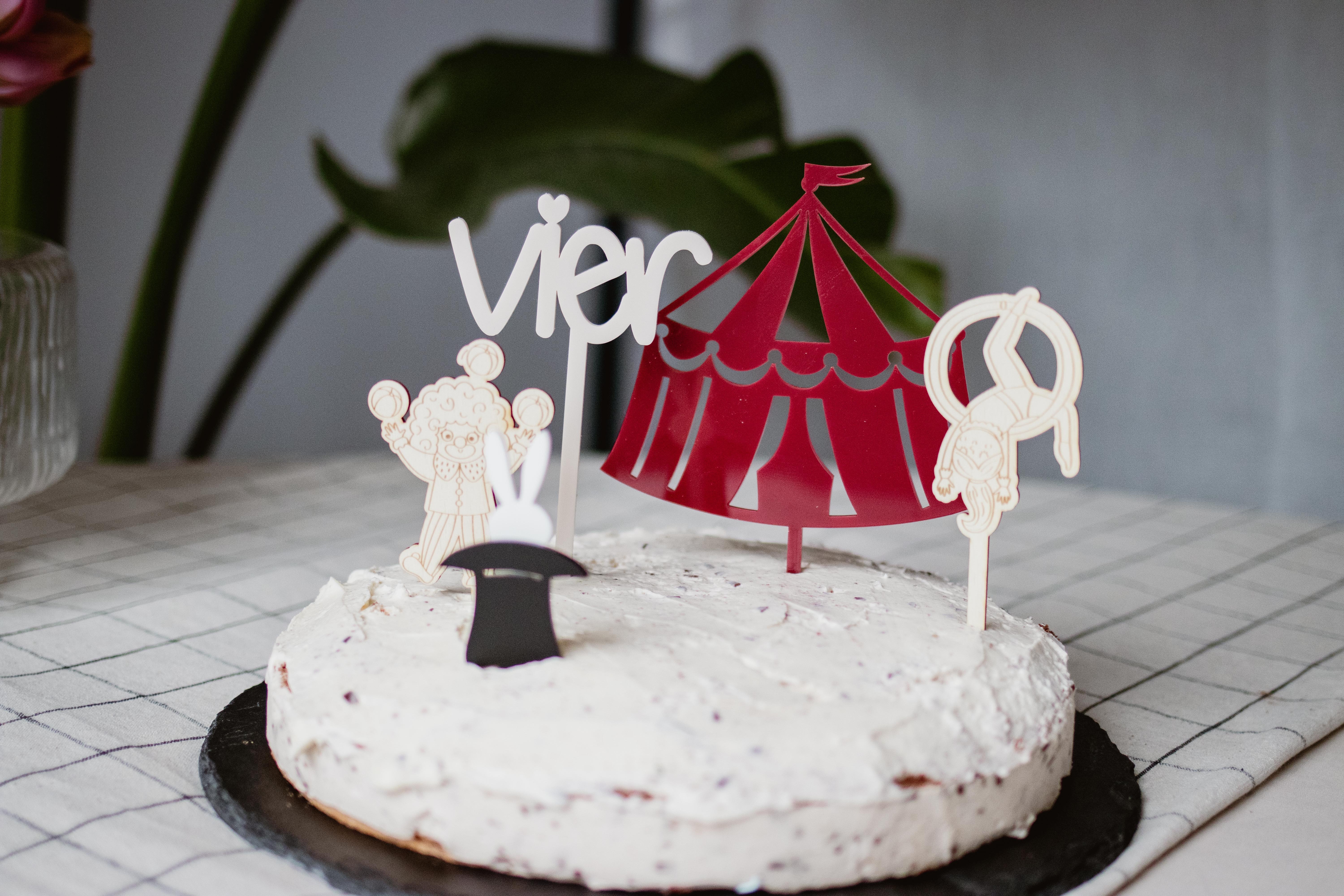 Invy Design - Cake Topper "Zirkus" 5er Set Invy Design - Cake Topper "Zirkus" 5er Set