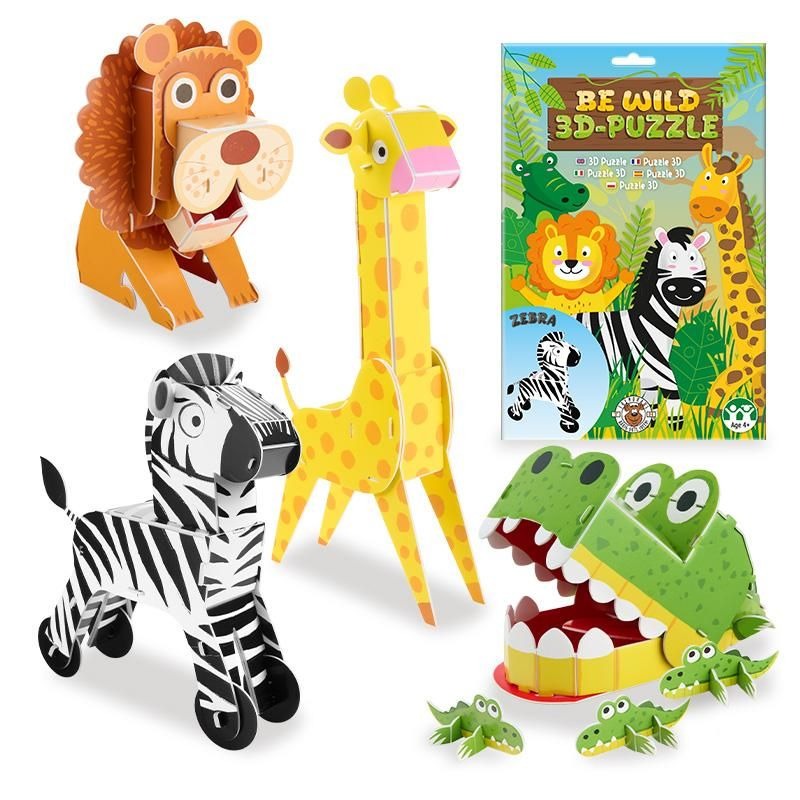 Trendhaus - 3D-Puzzle Safari