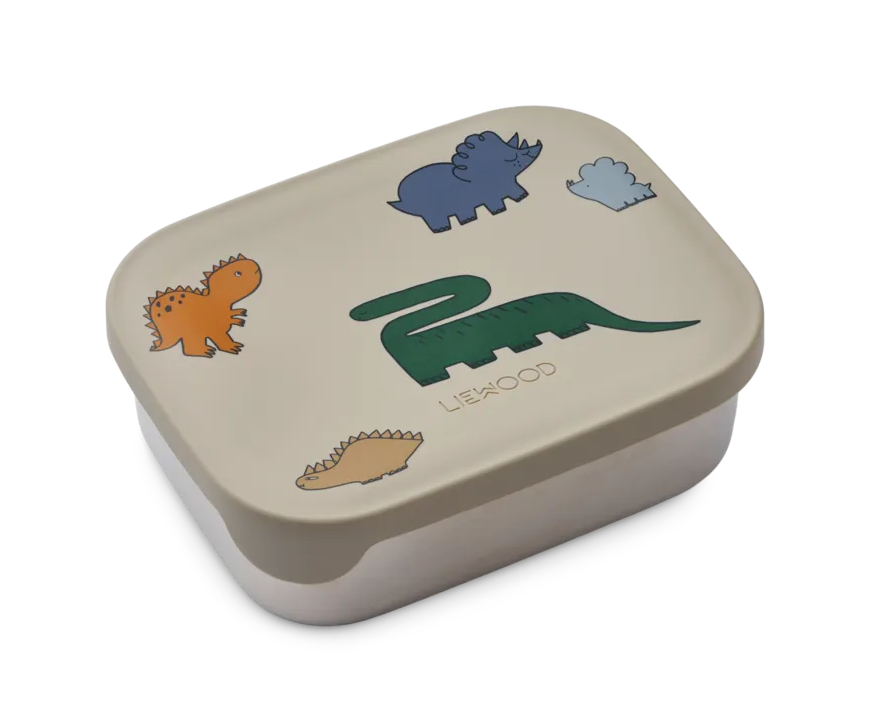 Liewood - Lunchbox Arthur Dinosaurs / Mist