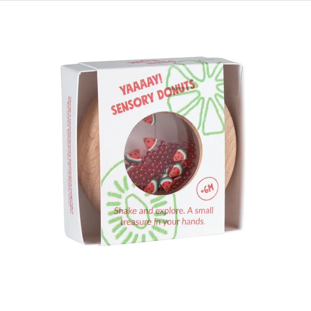 PETIT BOUM - Sensorikspielzeug "Donut Watermelon" PETIT BOUM - Sensorikspielzeug "Donut Watermelon"