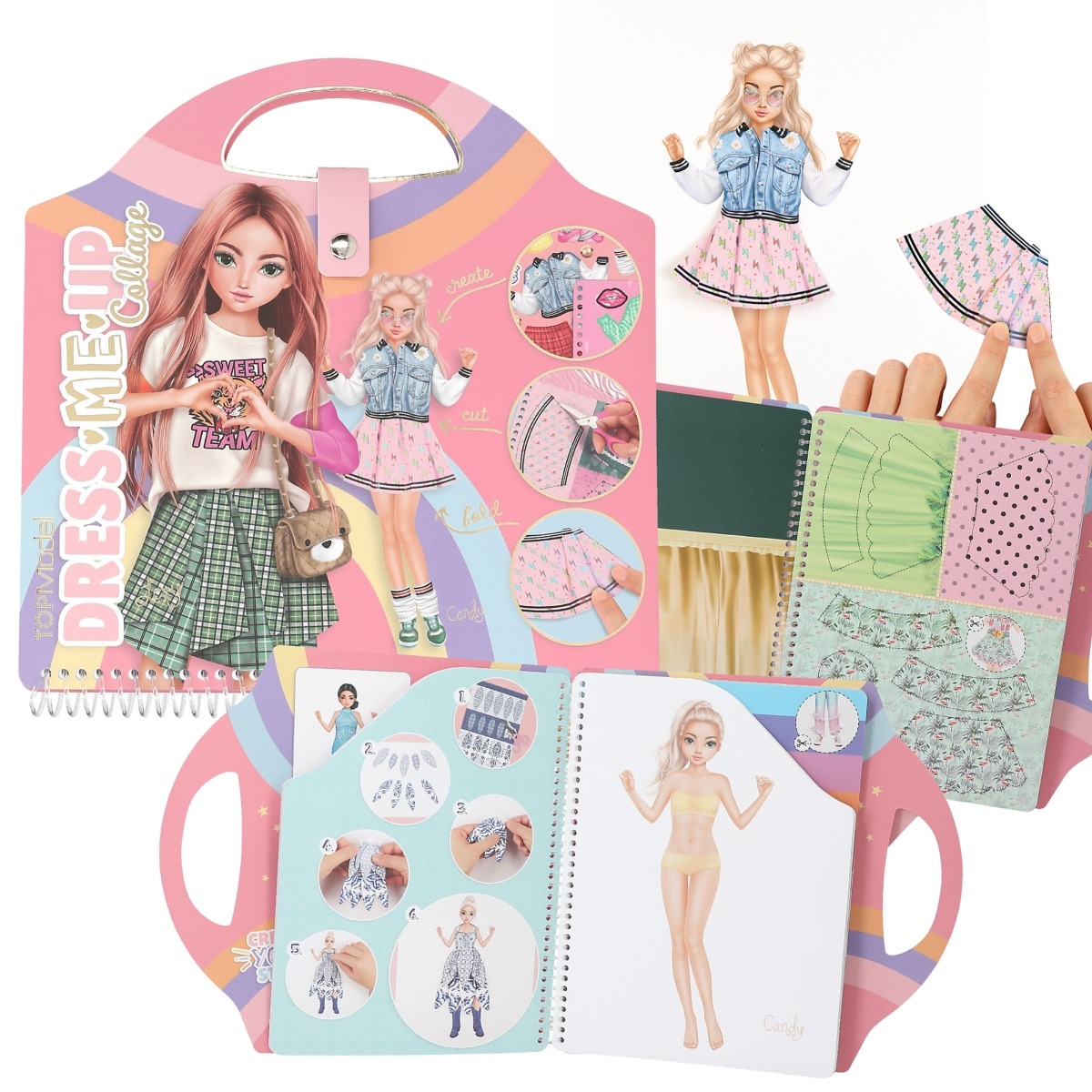 TOPModel - Collage Book Dress Me Up