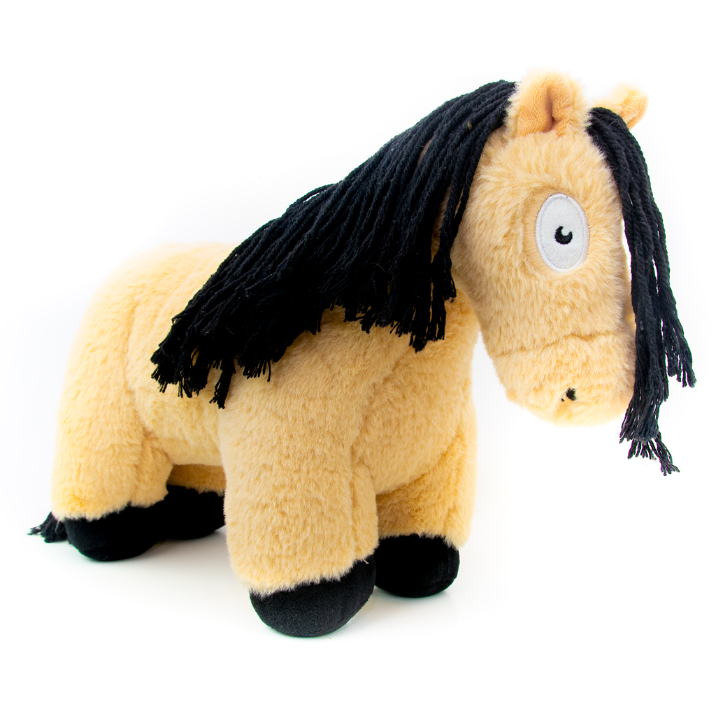 valk-witte-achtergrond-1-vierkant Crafty Ponies - Kuschelpferd 48cm Falbe