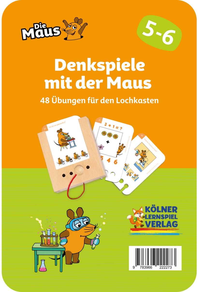 Kölner Lernspielverlag - Denkspiele mit der Maus 5-6+