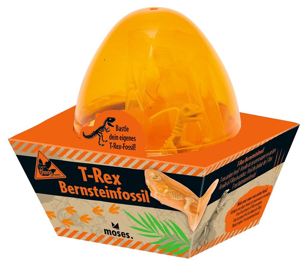 Moses - T-Rex Bernsteinfossil