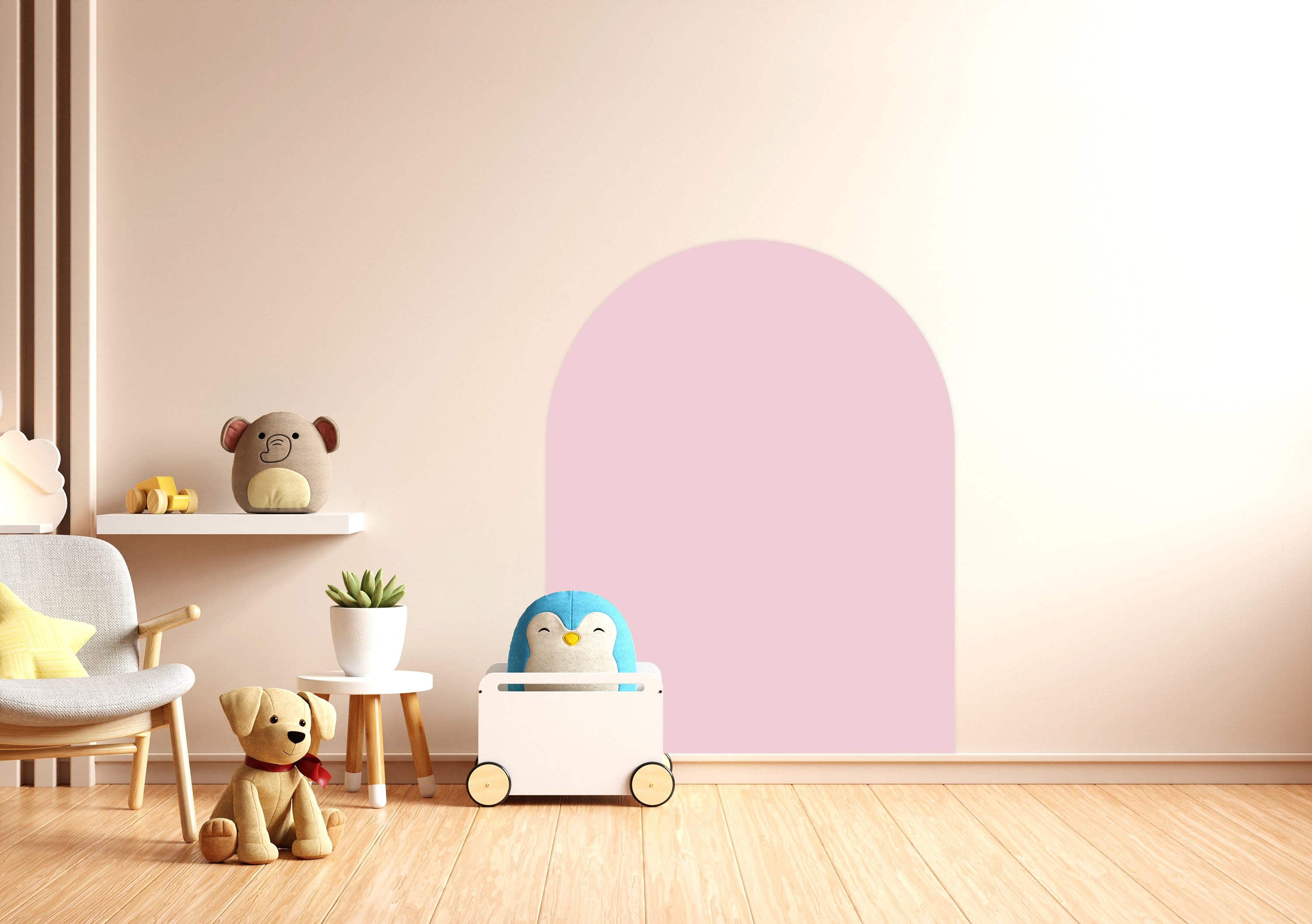CleverClixx - Magnetischer Wandsticker Dream Pink