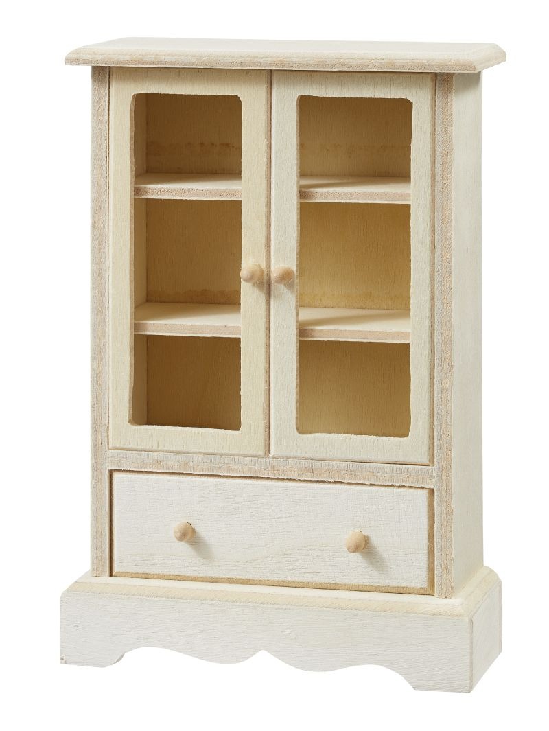 Wichtelliebe - Schrank Vitrine aus Holz