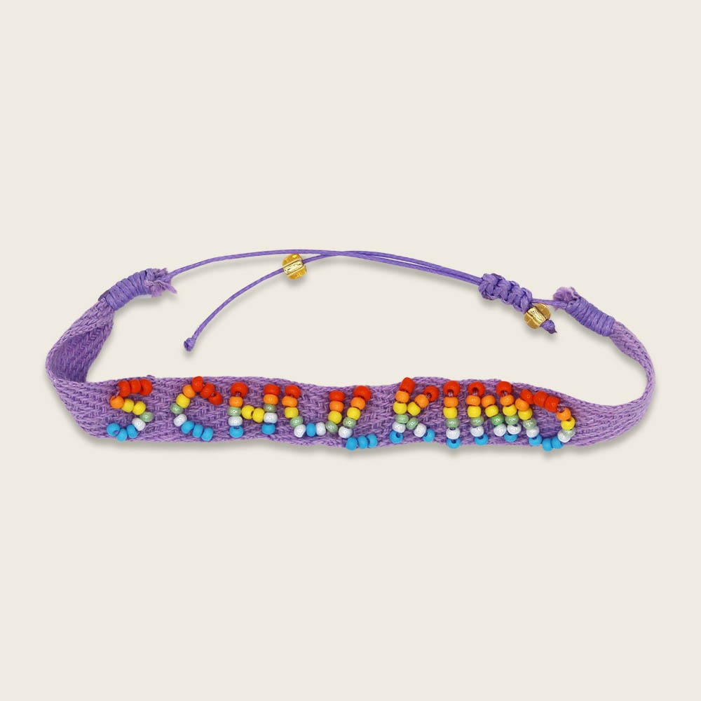 ava&yves - Armband Schulkind Flieder gewerbt