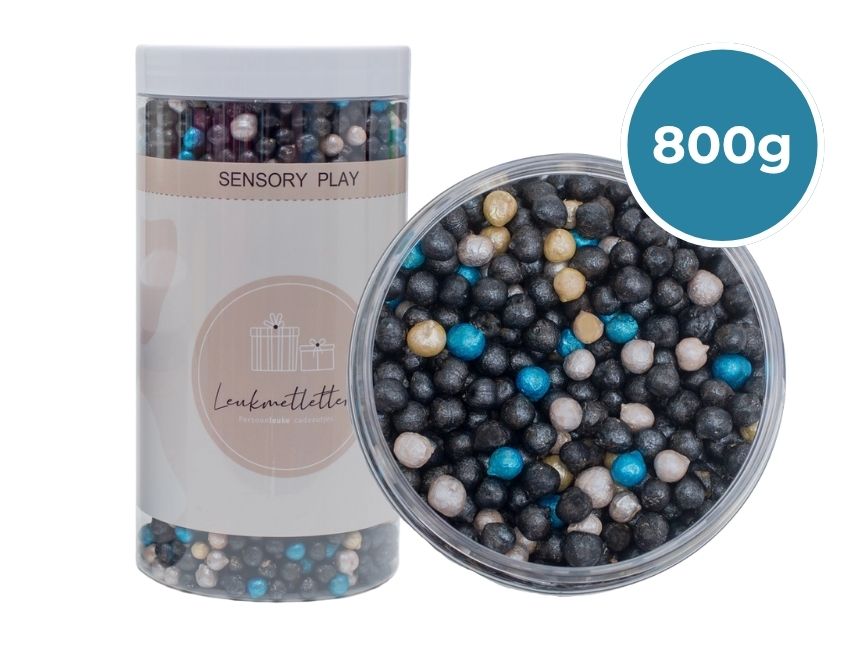 Leukmetletters - gefärbte Kichererbsen "Weltraum" 800g