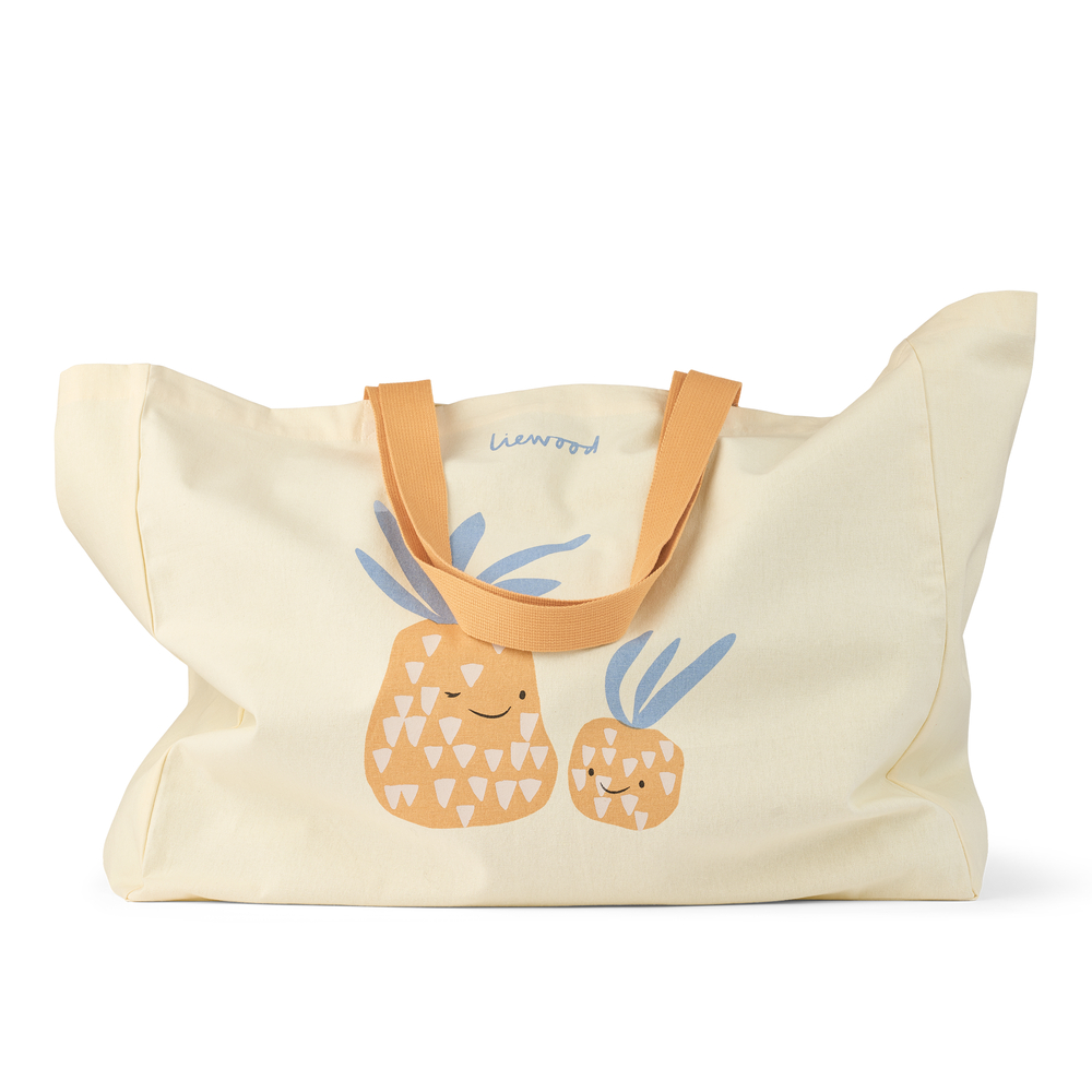 Liewood - Tasche "Tote bag maxi" Pineapple / Bright yellow
