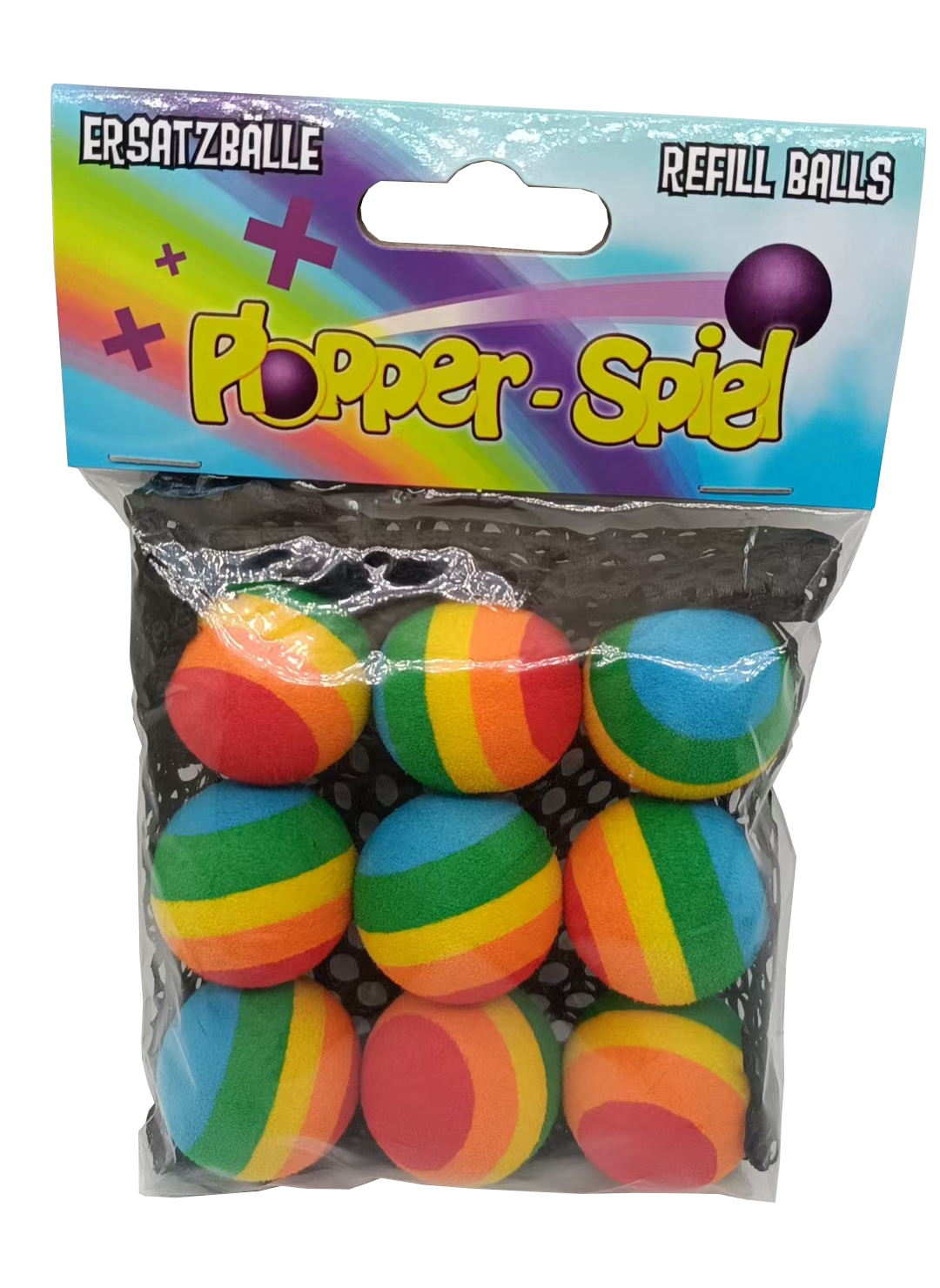 Leif - Plopper Ersatzbälle Regenbogen