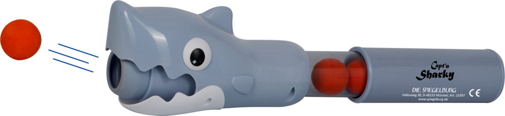 Spiegelburg - Sommerkinder Schaumstoffball-Shooter Hai