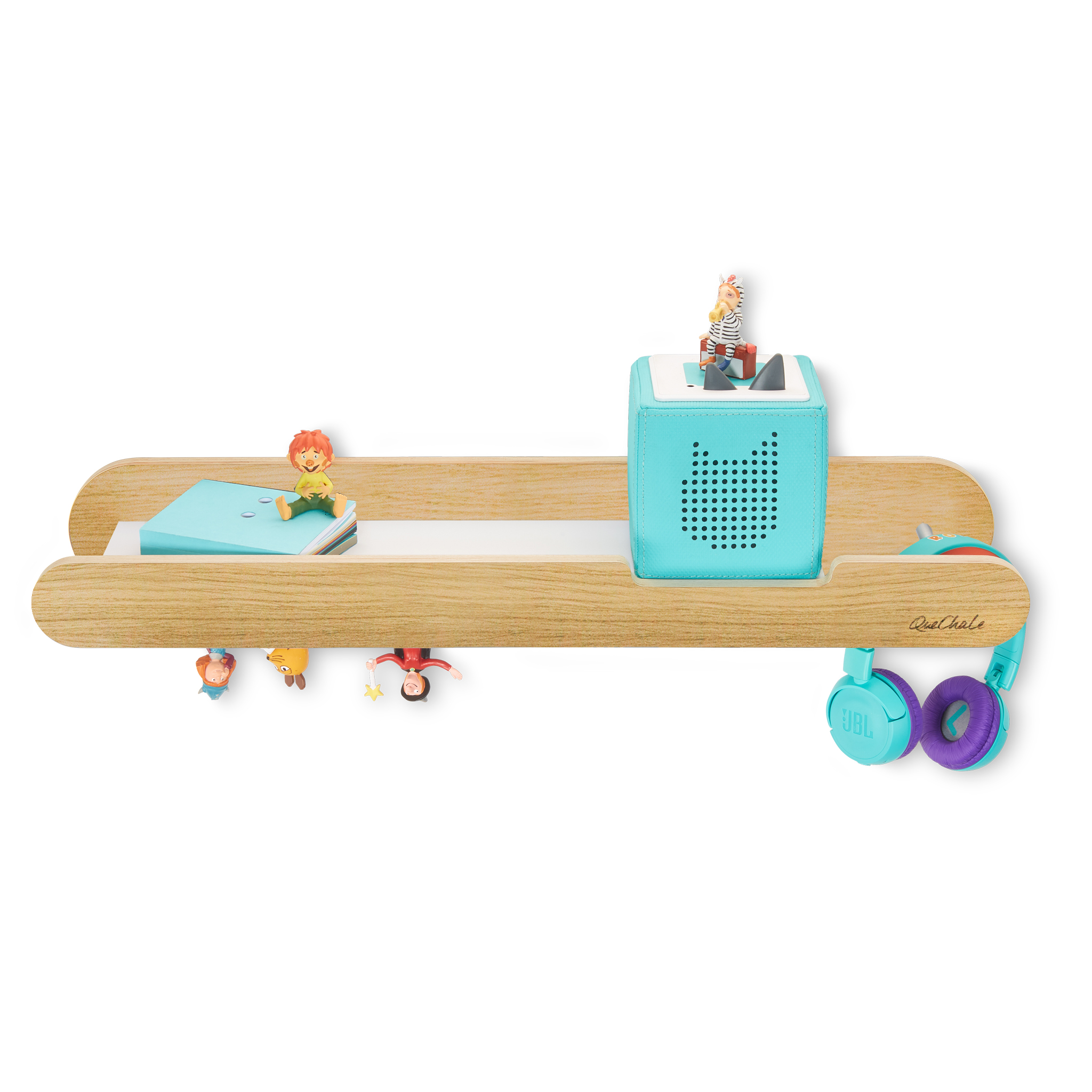 Gl-ckAufBoard_frontal__pure_Figuren-Kopie QueChaLe - GlückAufBoard Aufbewahrung Toniebox (vers. Farben & Ausführungen)