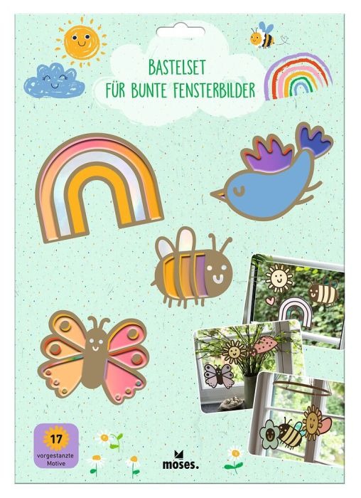 moses - Buntes Fensterbilder-Bastelset