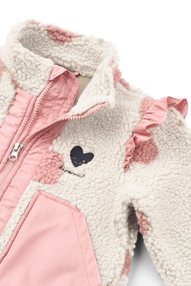 Liewood - Jacke Noam Spot dot Sandy / Rose blush mix
