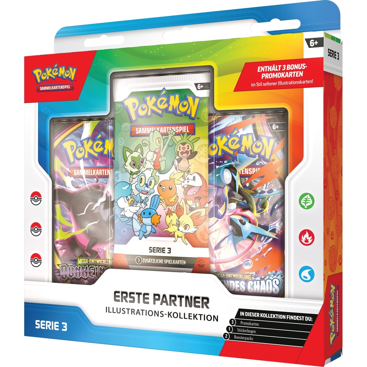 The Pokémon Company - Sammelkarten Erste Partner Illustrations-Kollektion