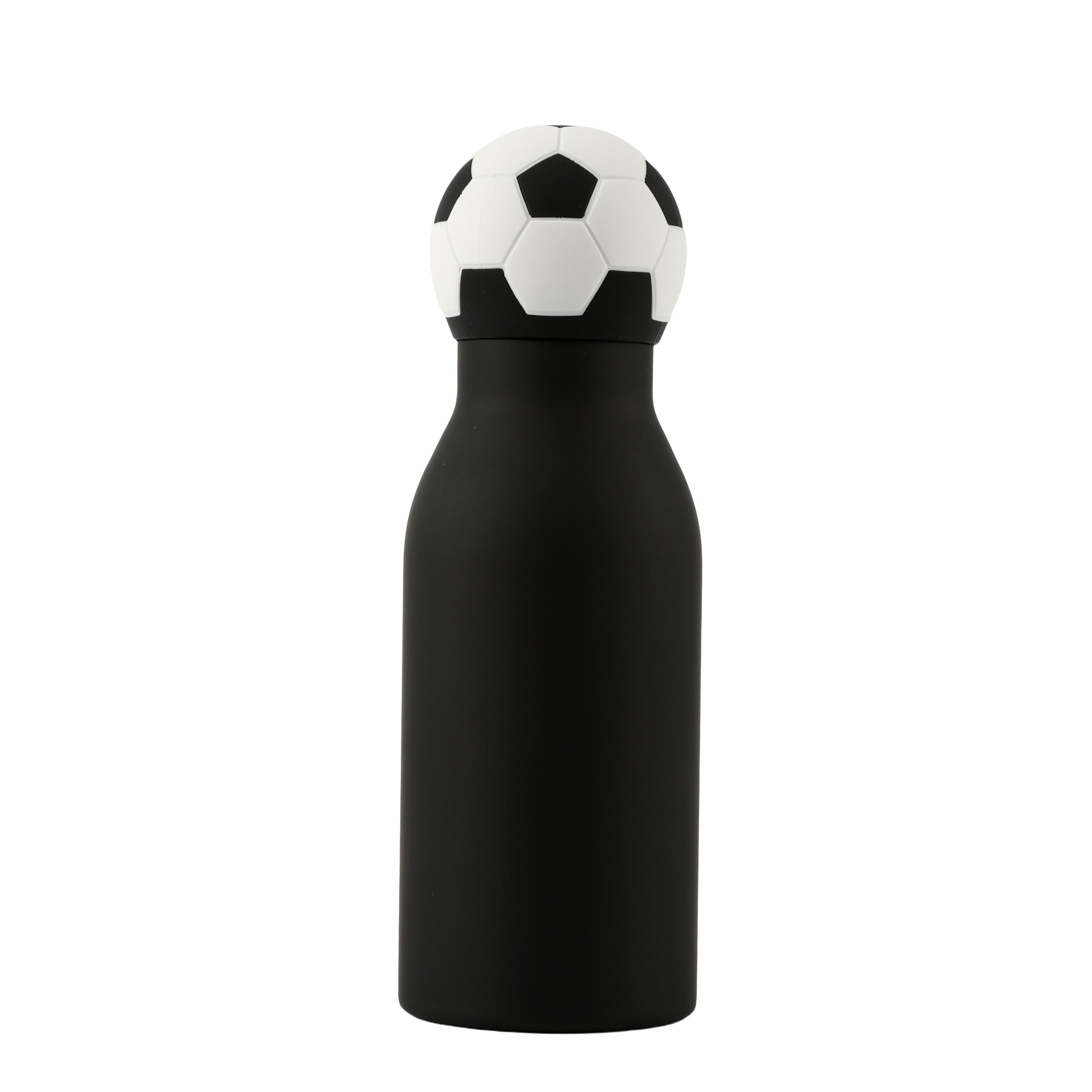 itotal - Trinkflasche aus Edelstahl 420ml Fußball