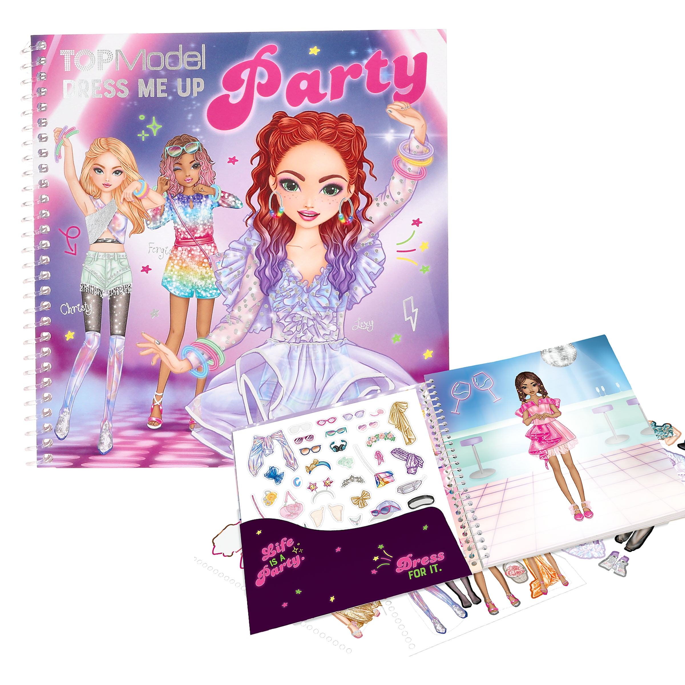 TOPModel - Stickerbuch Dress Me Up Party