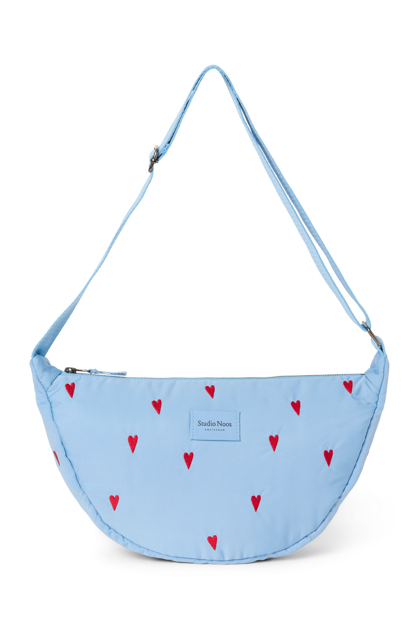 Studio Noos - Tasche Fanny Pack Light Blue Hearts