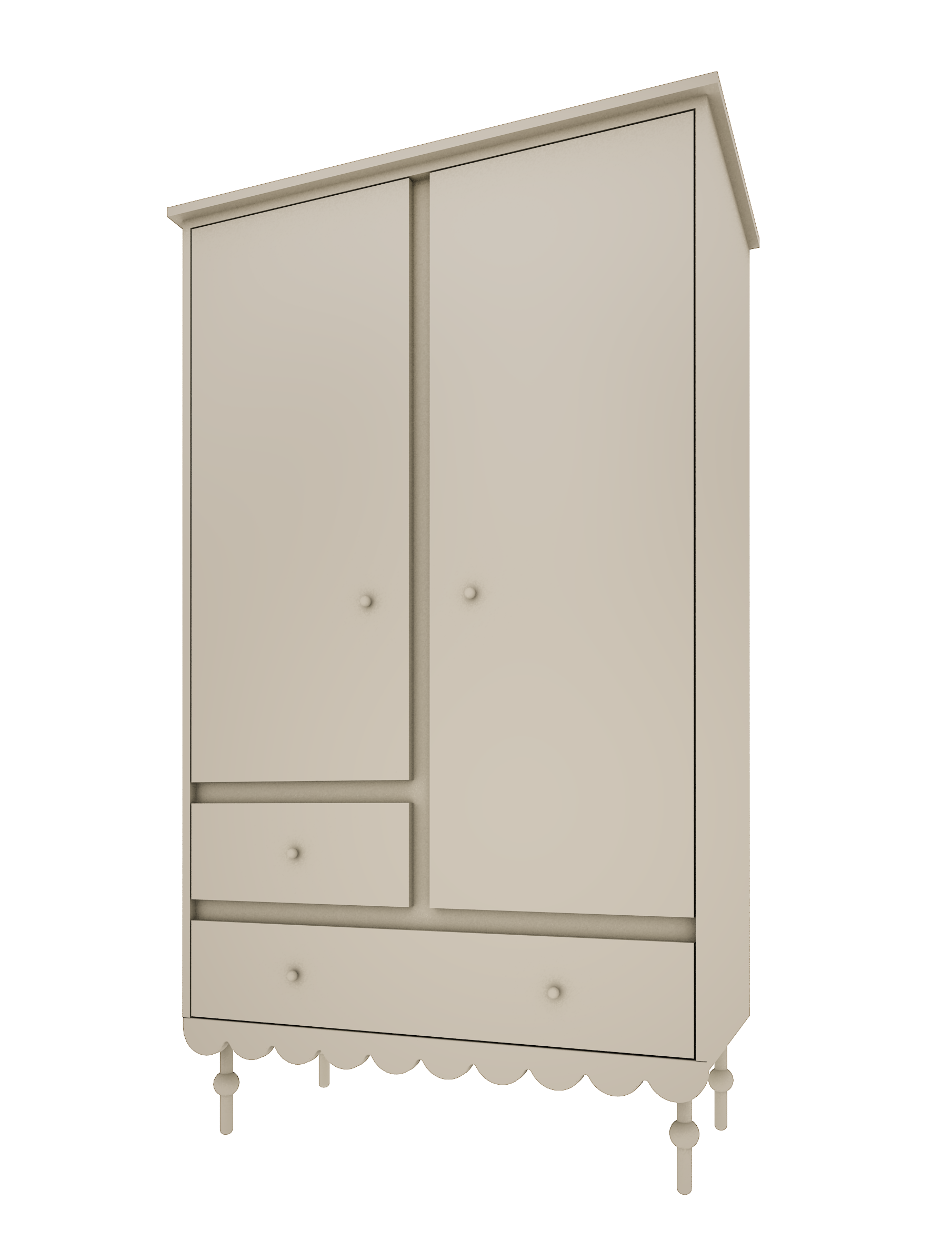 B100-02-szafa-babushka-wardrobesPVRISJRlqfbE Wood Luck - Kleiderschrank Babushka olive