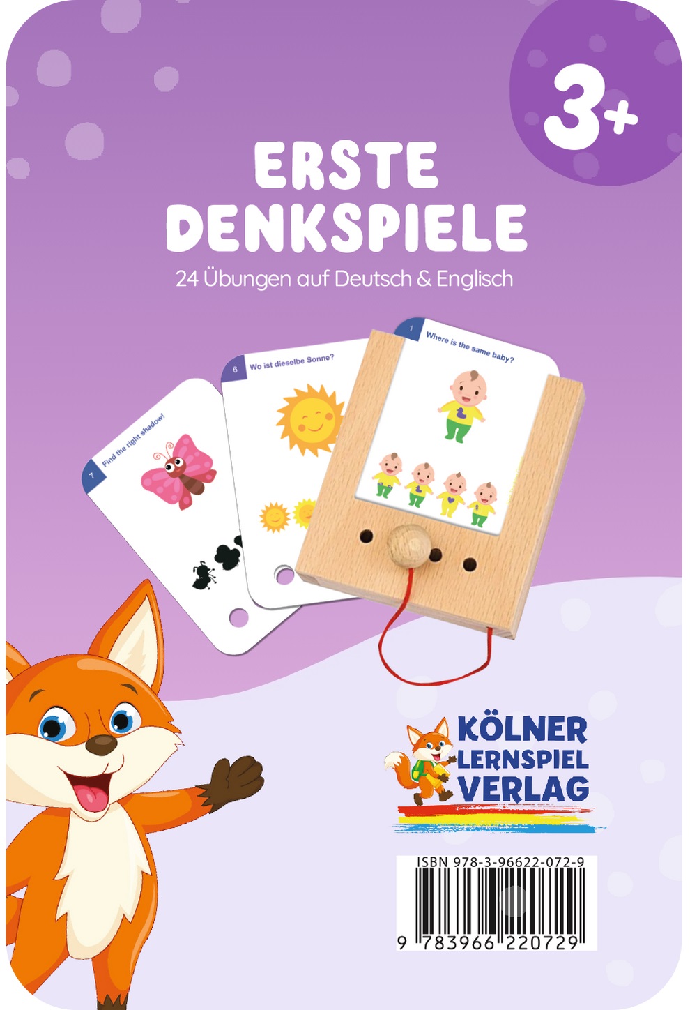 Kölner Lernspielverlag - Kartensatz Erste Denkspiele ab 3