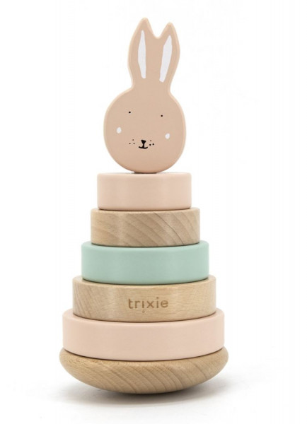 Trixie - Holz-Stapelturm Mrs. Rabbit