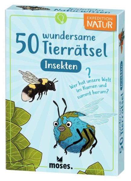 moses - 50 Tierrätsel Insekten