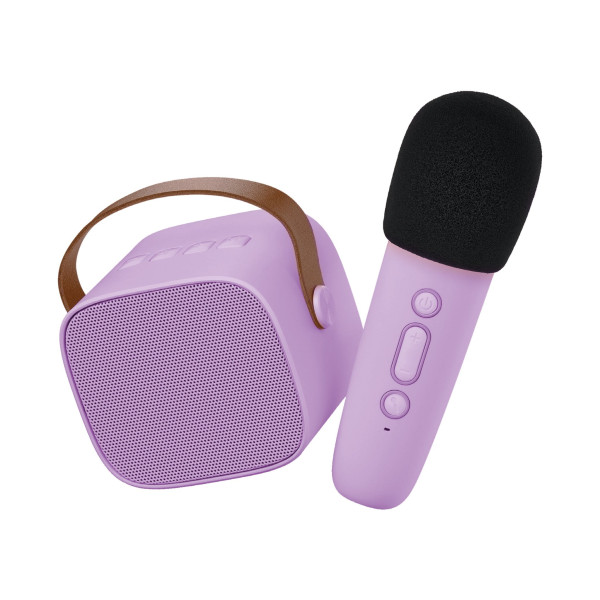 Lalarma - Mikrofon mit Lautsprecher Purple