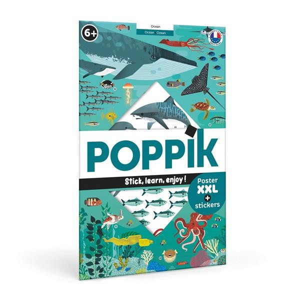 Poppik - Stickerposter Ozean