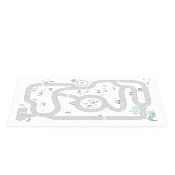 Play&Go - Puzzle-Spielmatte EEVAA 3in1 Road/Icons