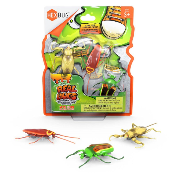 HEXBUG - Nano Real Bugs 3er Pack