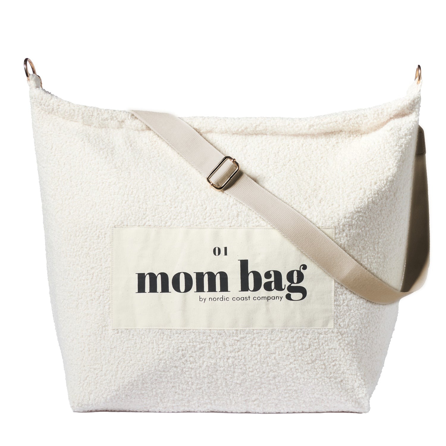 Nordic Coast Company - Mom Bag Boucle natur | Wickeltaschen & -zubehör |  Baby | Dreams4Kids
