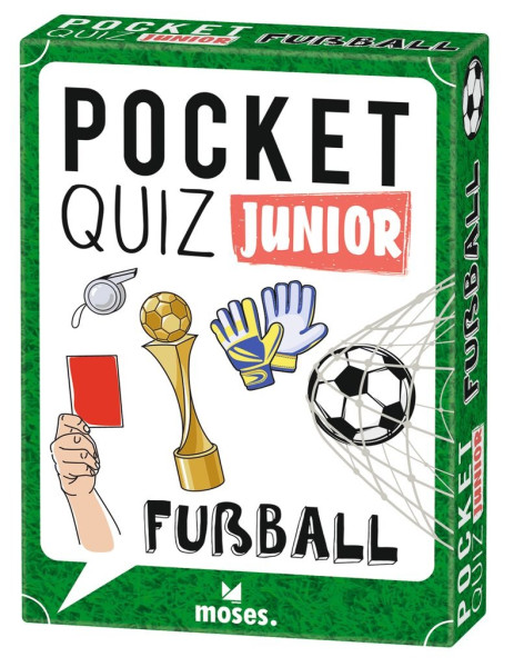 moses - Pocket Quiz junior Fußball