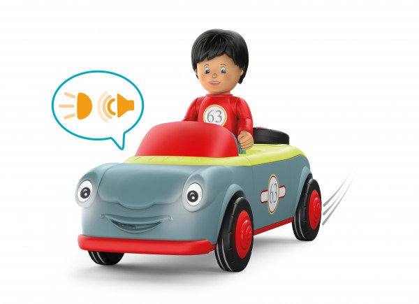 Toddys - Spielauto mit Figur "Olli Oldy"