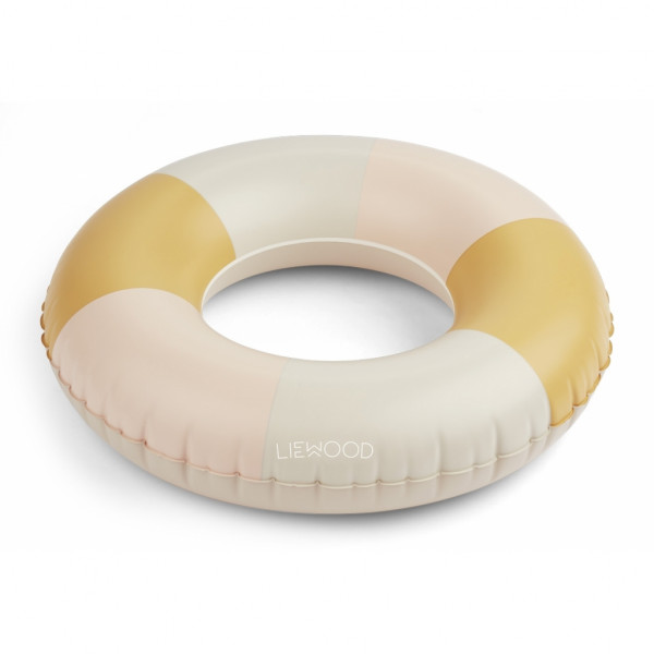 Liewood - Schwimmring Baloo Stripe: Peach/Sandy/Yellow Mellow