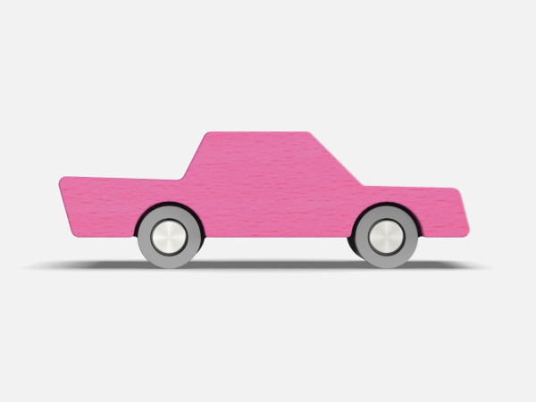 Waytoplay - Spielauto aus Holz Pink