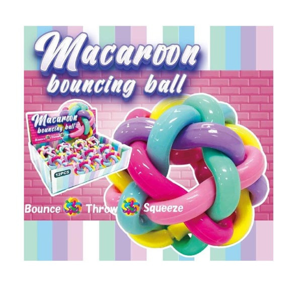 Fidget - Curly Bounce Ball Macaron