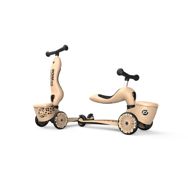 Scoot & Ride - Laufrad/Scooter Highwaykick 1 Lifestyle leopard