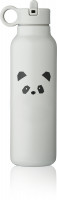 Liewood - Trinkflasche Falk Panda light grey 500 ml