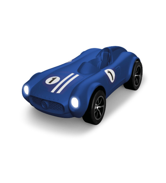 KIDYWOLF - Auto Kidycar ferngesteuert blau